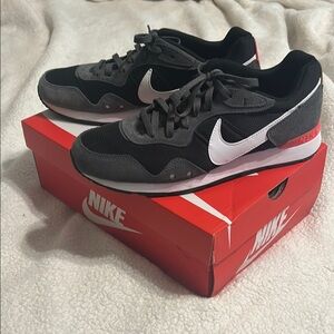 Nike Black and Gray Athletic Shoes